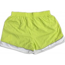 SHORTS TRINYS COM REFLETIVO - VERDE/BRANCO